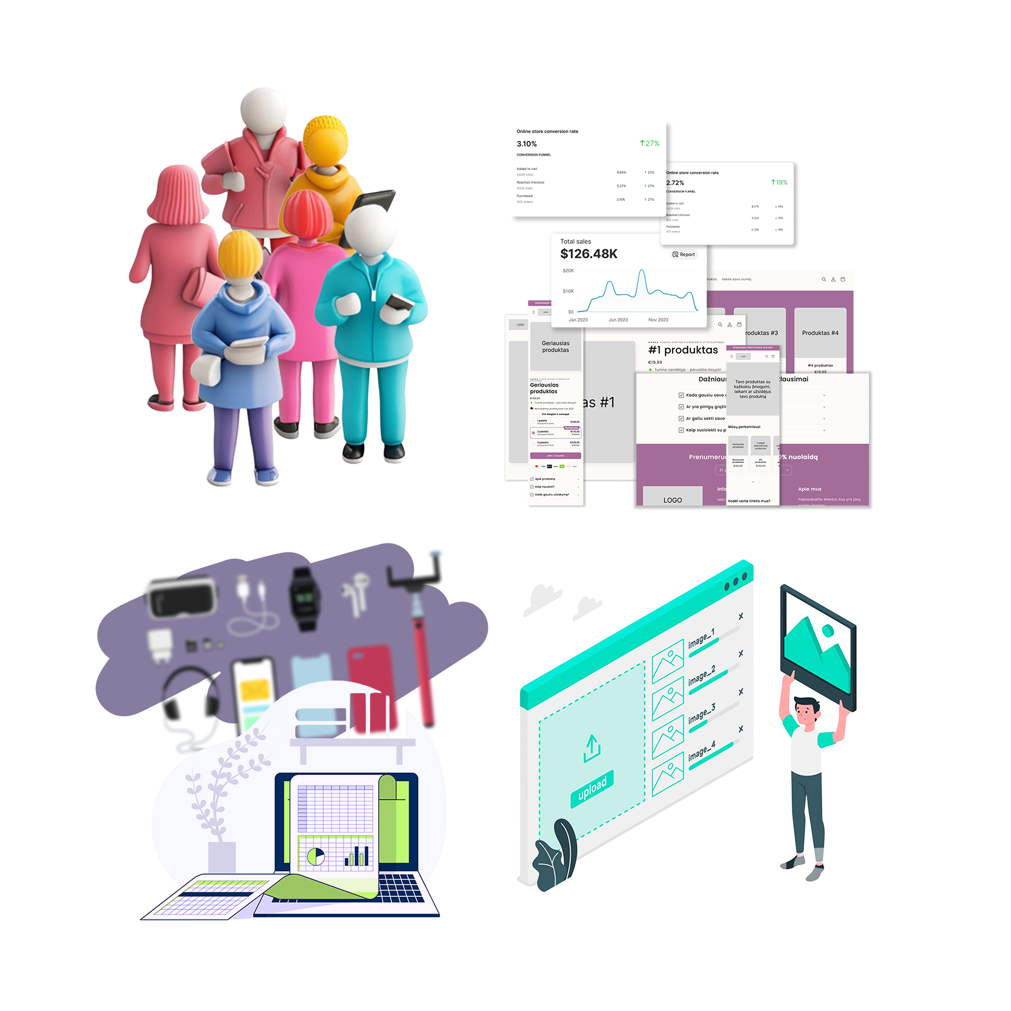 E-COMMERCE STARTER PACK RINKINYS