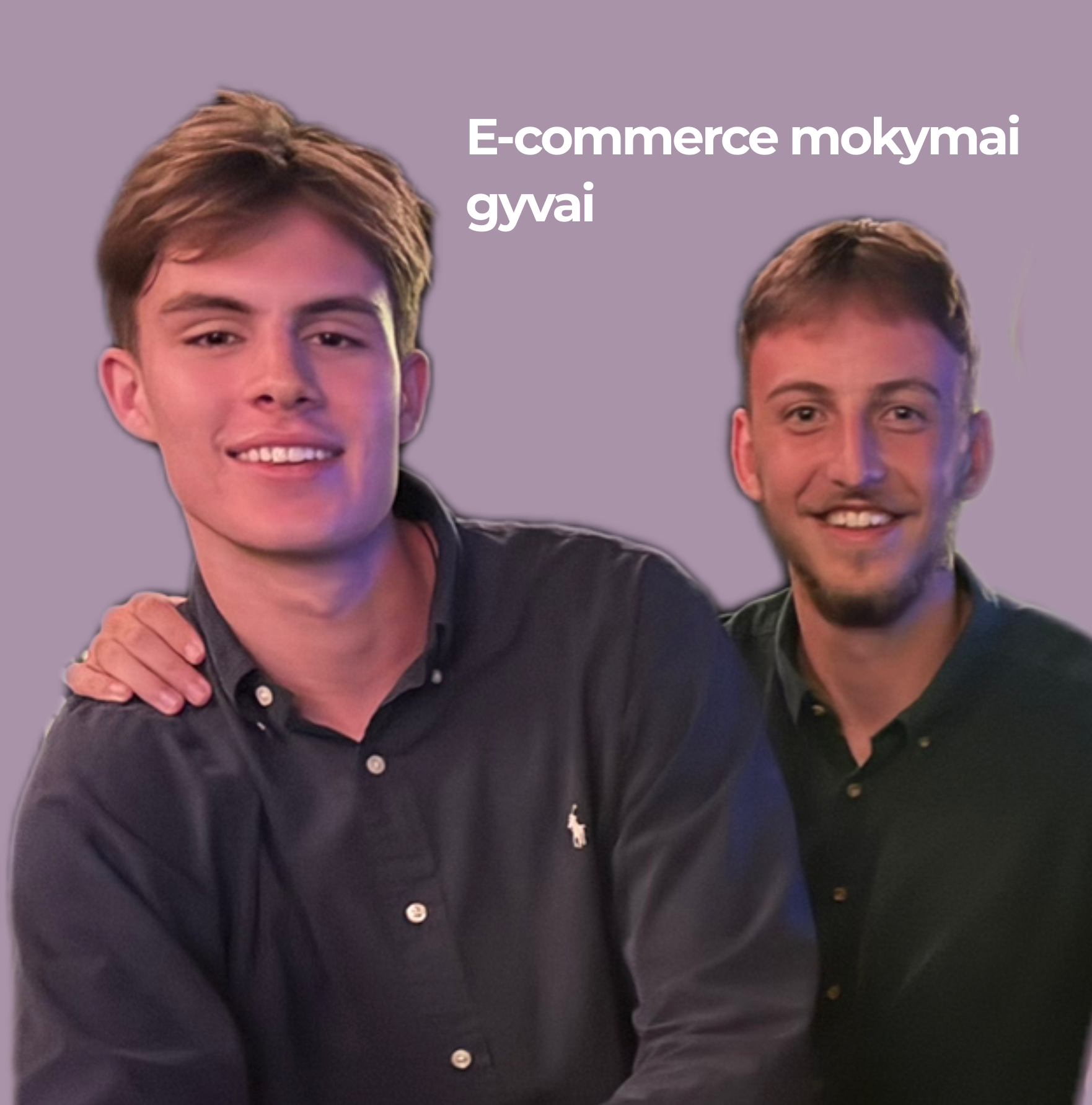 1-on-1 E-commerce mokymai su Saulium (mokymai gyvai)